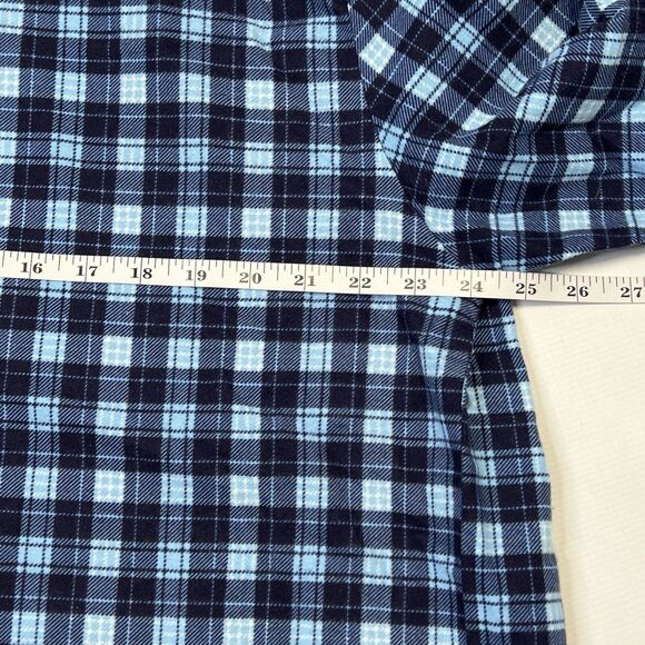 Silverts Adaptive Nightgown Womens Size Large Open Back Hospital Dress Snap Blue - Picture 7 of 10